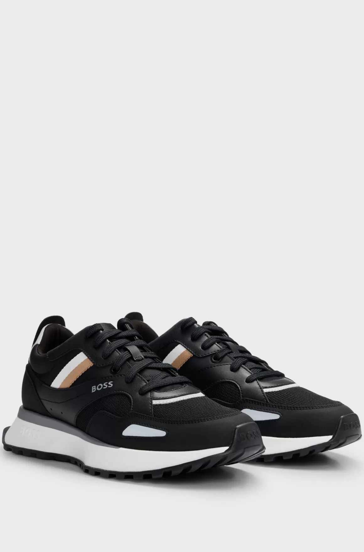 HUGO BOSS Sneakers I Løbestil Med Ydersål I EVA-gummi