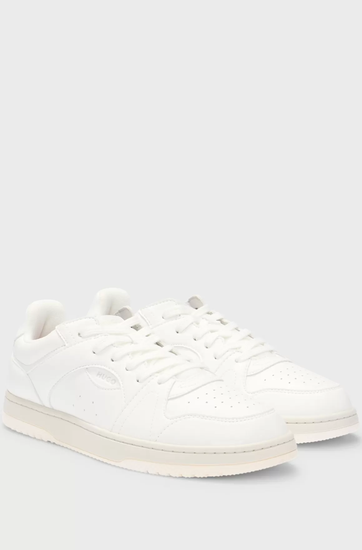 HUGO BOSS Sneakers Med Nubuckeffekt Og Signaturydersål