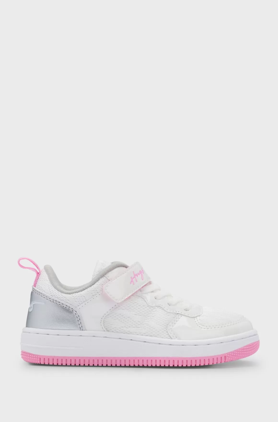 Børn HUGO BOSS Sneakers Til Børn I Mesh Og Imiteret Læder