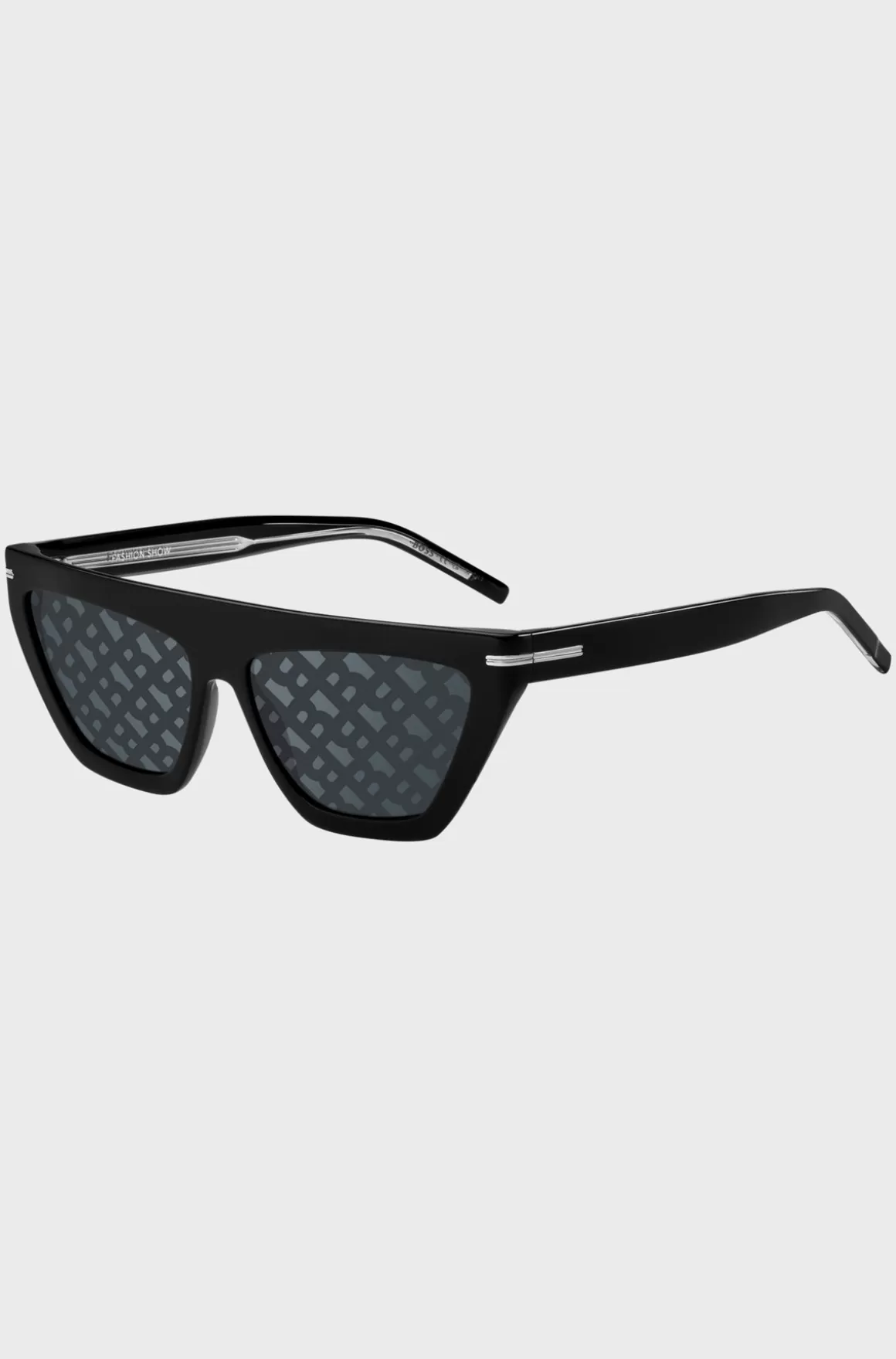 HUGO BOSS Solbriller I Acetat Med Monogrammønstrede Glas