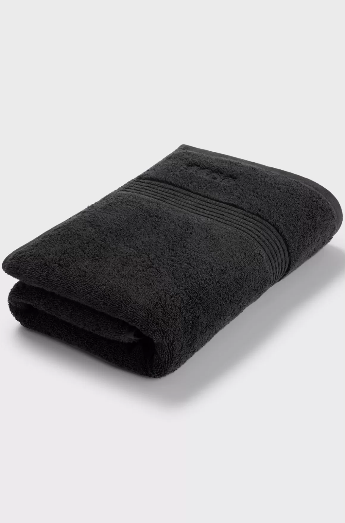 HUGO BOSS Badehåndklæde I ægæisk Bomuld Med Tone-i-tone-logo
