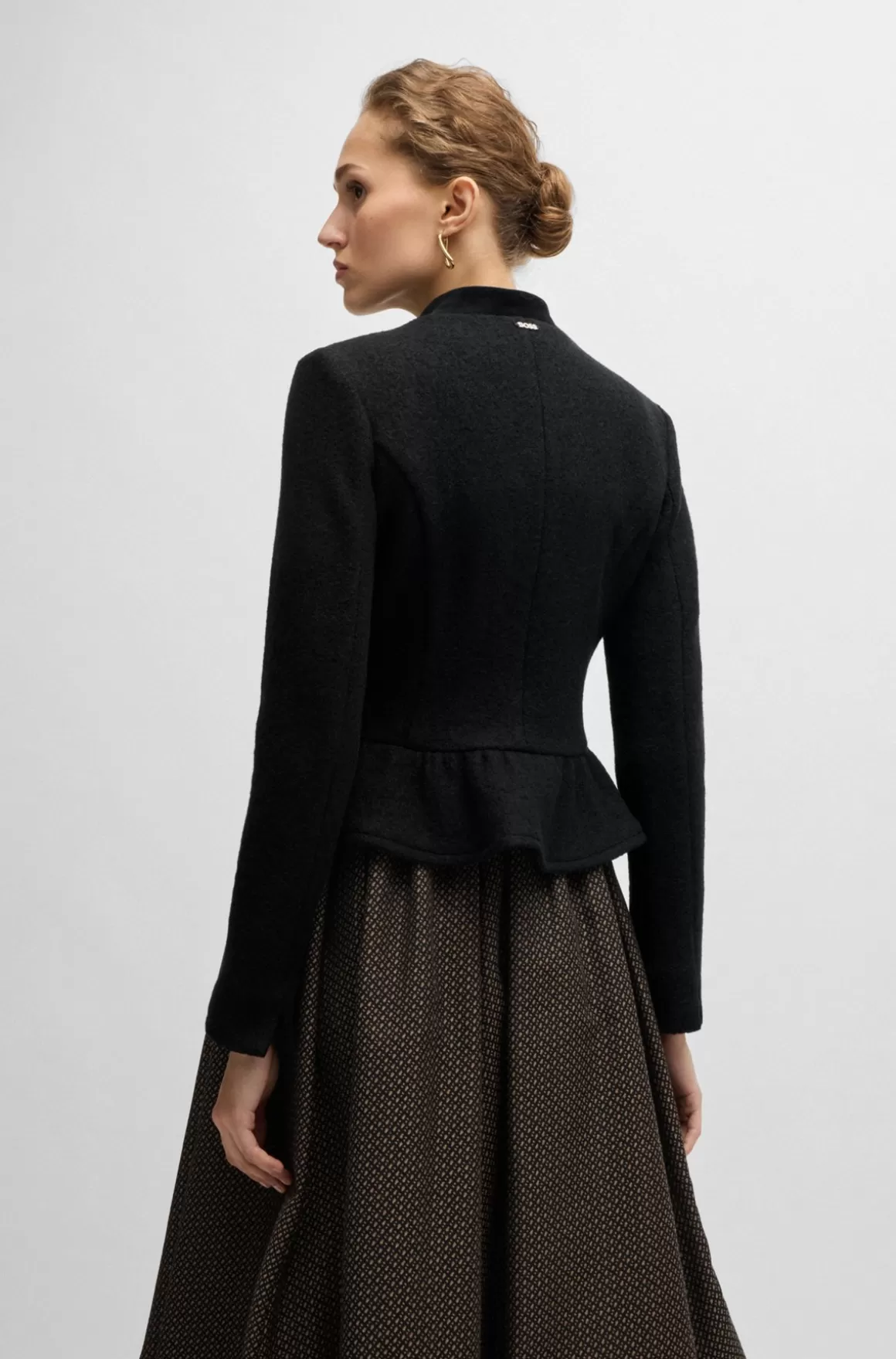 HUGO BOSS BOSS X Kinga Mathe-jakke Med Turnlock-knapper
