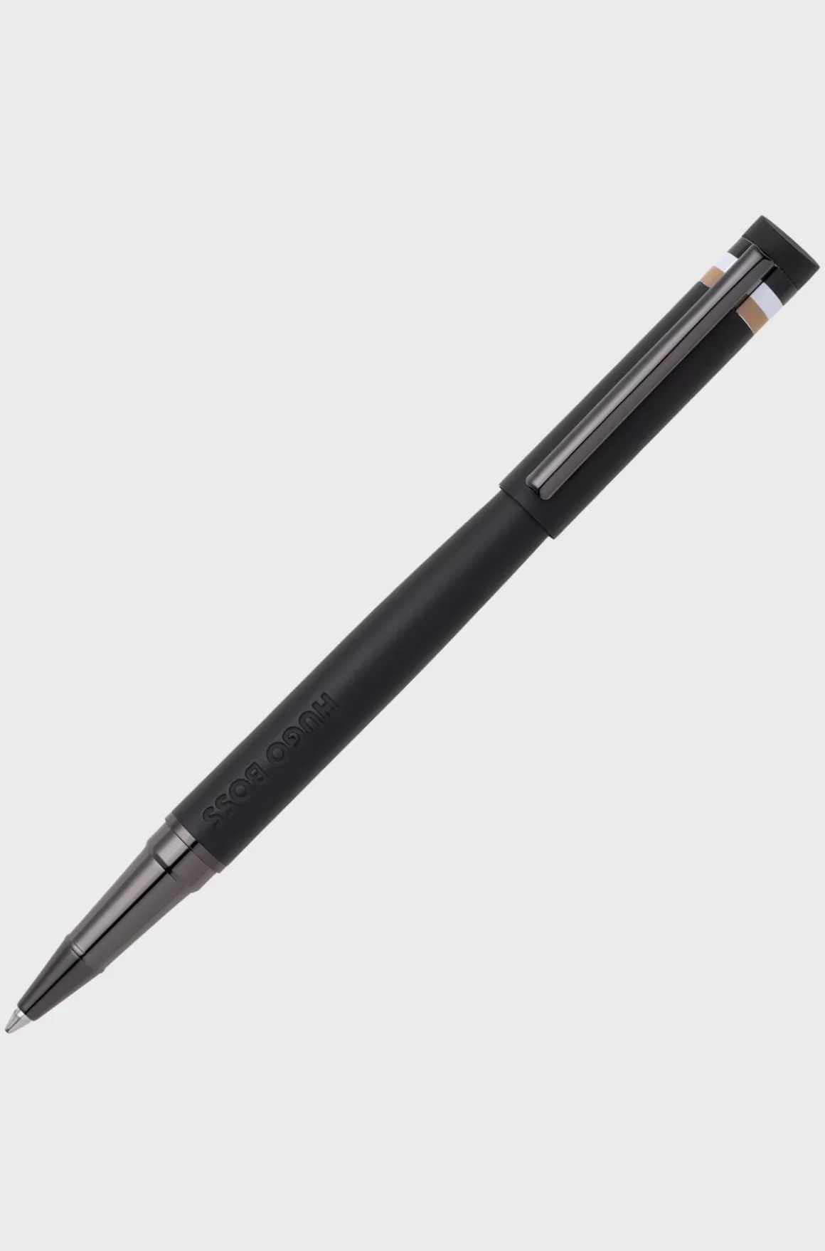 HUGO BOSS Kuglepen Med Logodetalje Og Signaturstribet Hætte