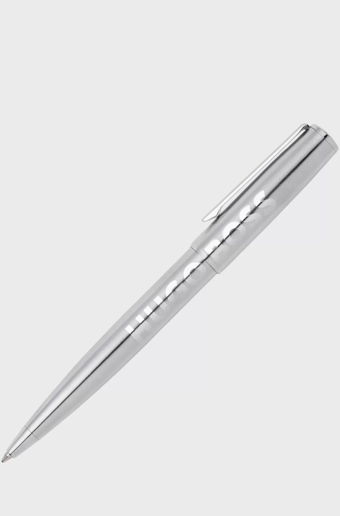 HUGO BOSS Sort Kuglepen Med Tonet Logo