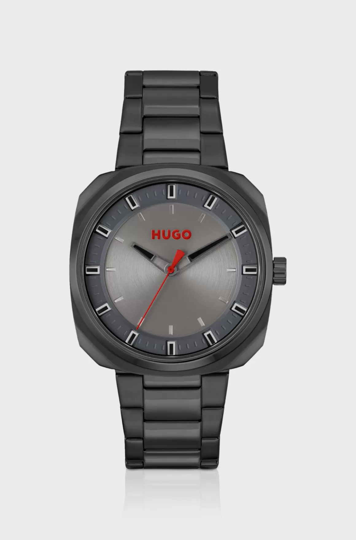 HUGO BOSS Sort Ur Med Kæderem