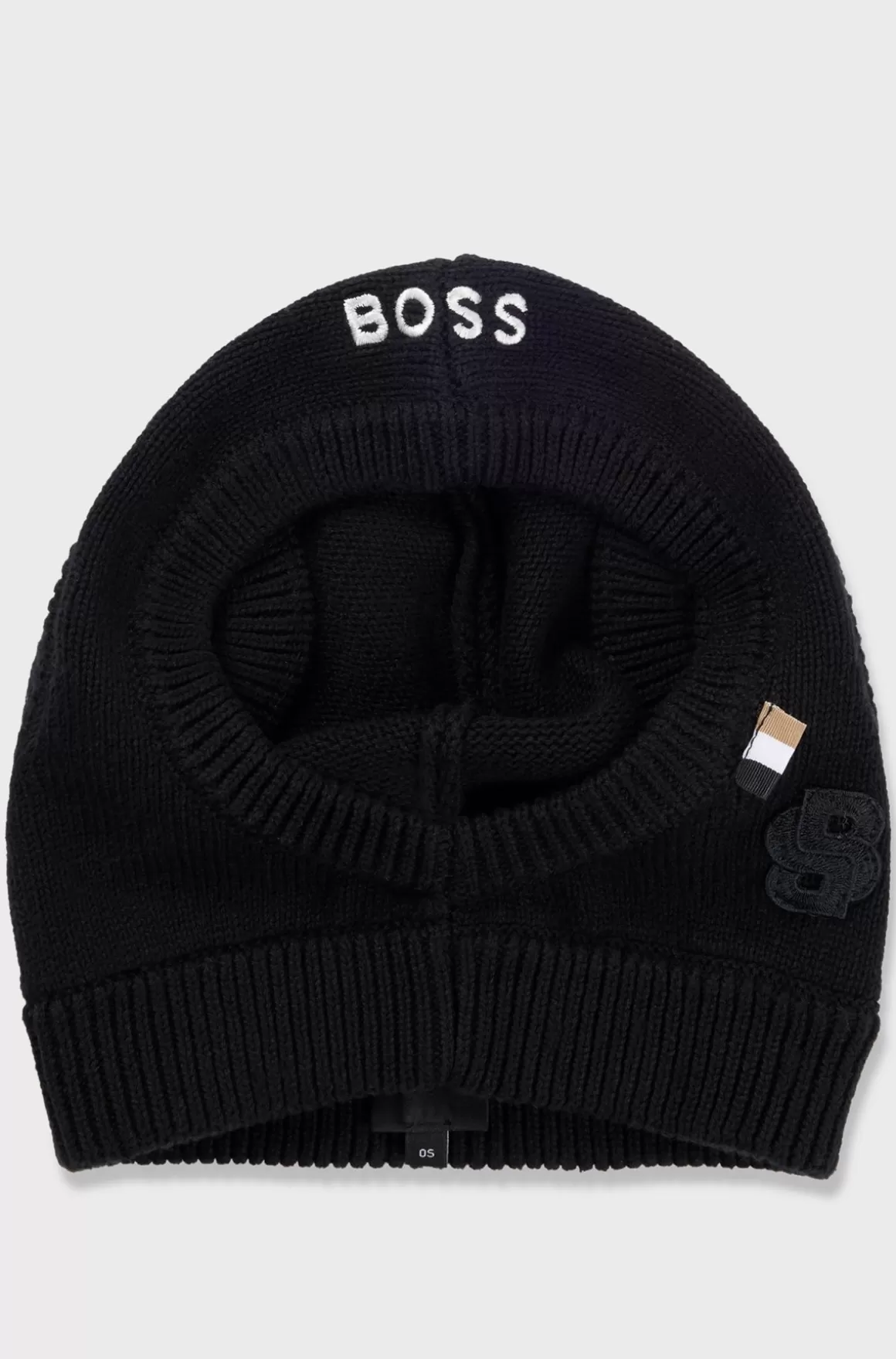 HUGO BOSS Strikket Hue Til Hunde Med Dobbelt B-monogram