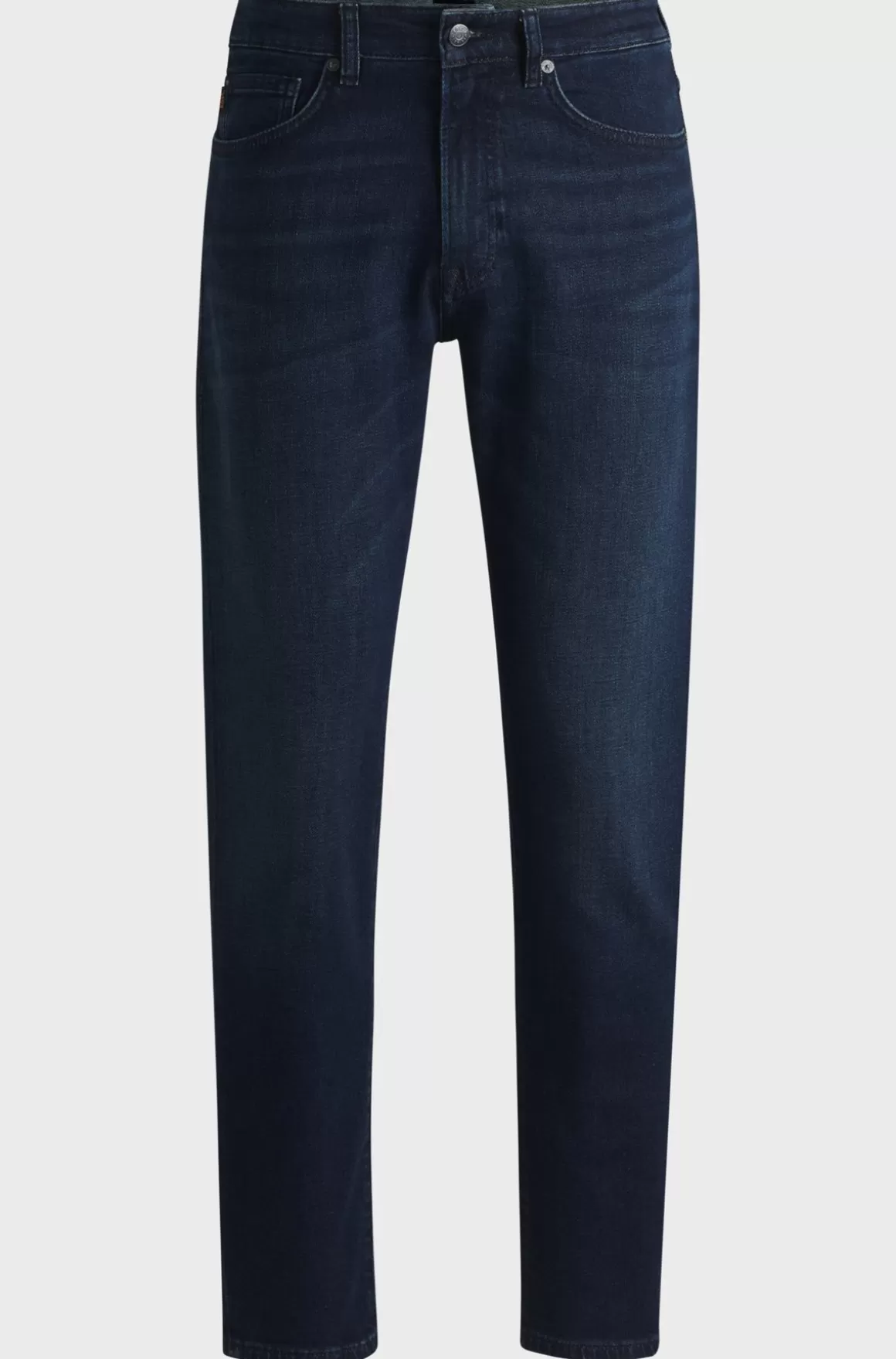 HUGO BOSS Tapered Fit Jeans I Blå Behagelig Denim Med Stræk