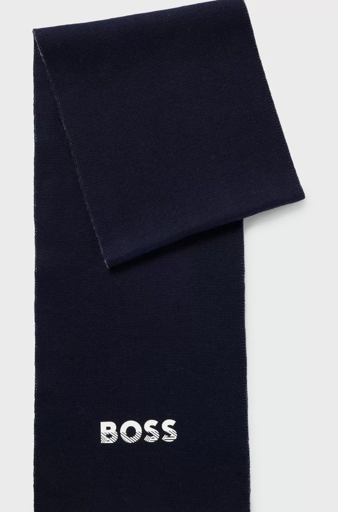 Børn HUGO BOSS To-farvet Tørklæde Med Kontrasterende Logo Til Børn
