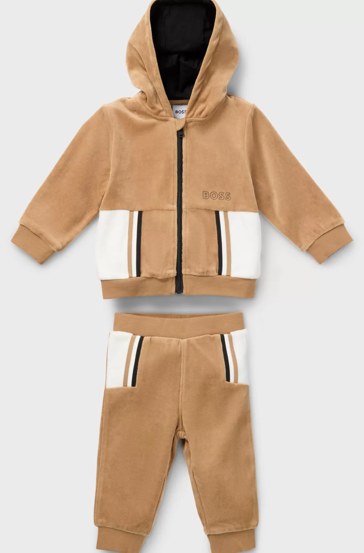 Børn HUGO BOSS Tracksuit Af Bomuld I Gaveæske Til Babyer