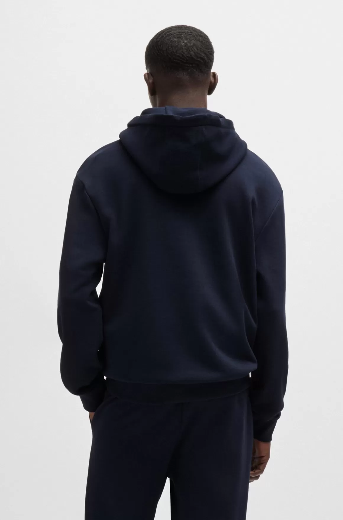 HUGO BOSS Tracksuit I Sweatkvalitet Af Bomuld Med Relaxed Fit Og Kontrastlogoer