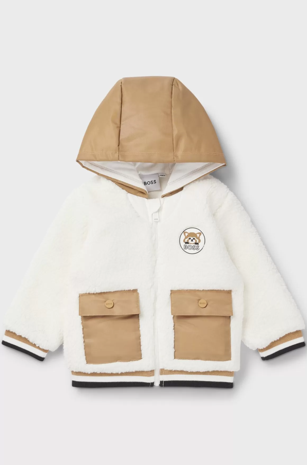 Børn HUGO BOSS Tracksuit Til Babyer Med Rød Panda-logo