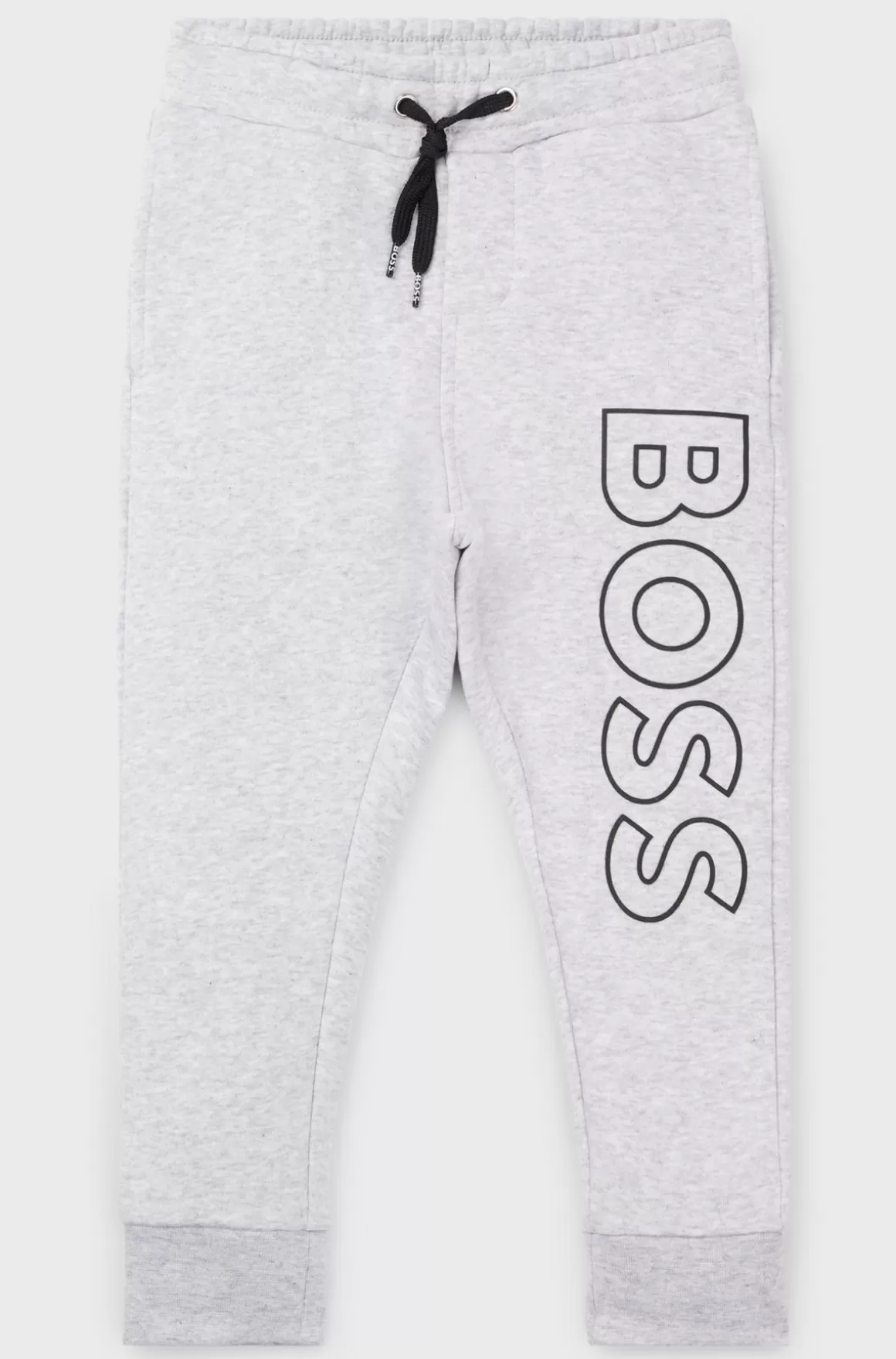 Børn HUGO BOSS Tracksuit-bukser Af Bomuldsblanding Med Vertikalt Logo Til Børn