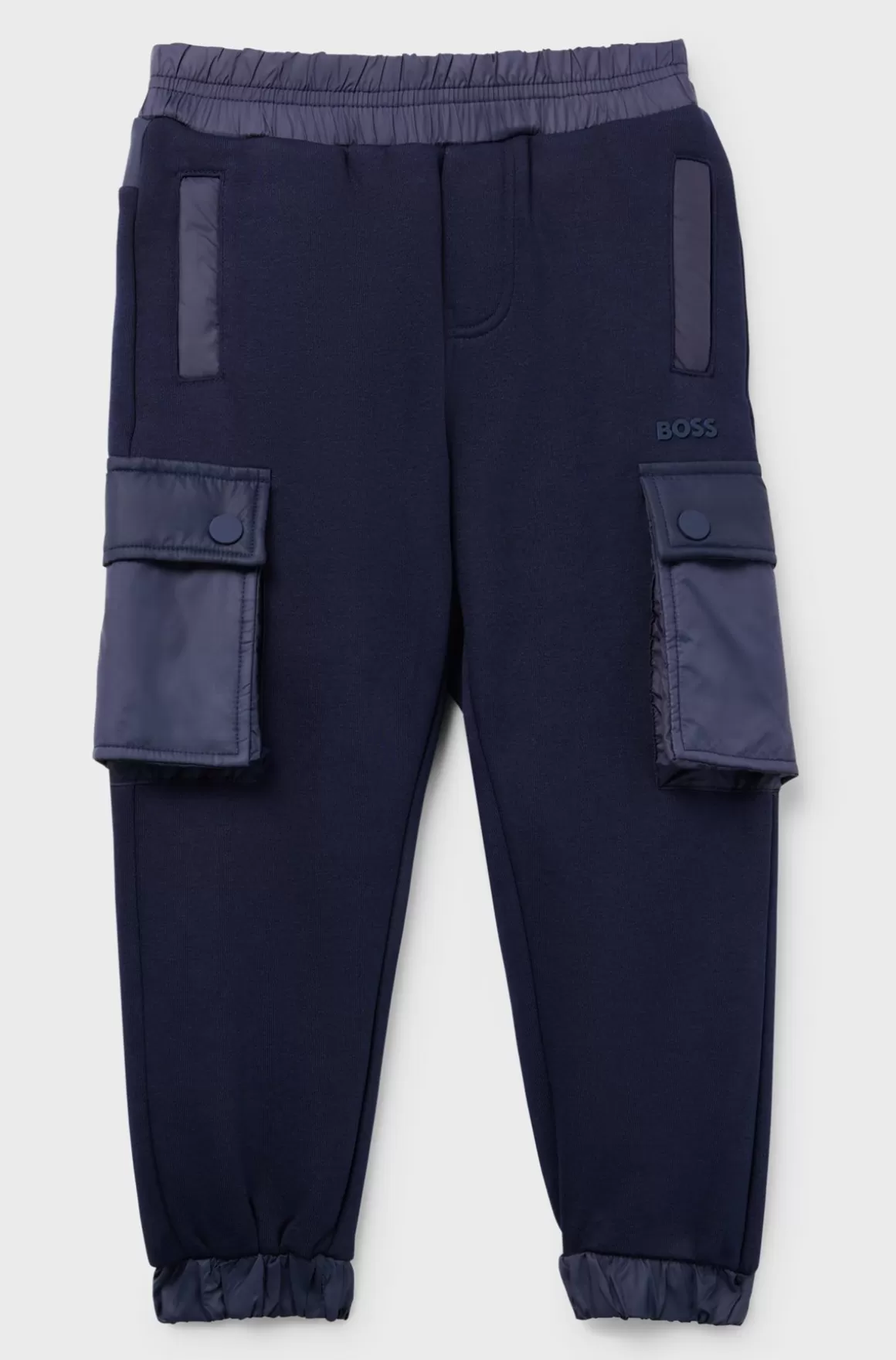 Børn HUGO BOSS Tracksuit-bukser I Fleece Med Cargolommer Til Børn