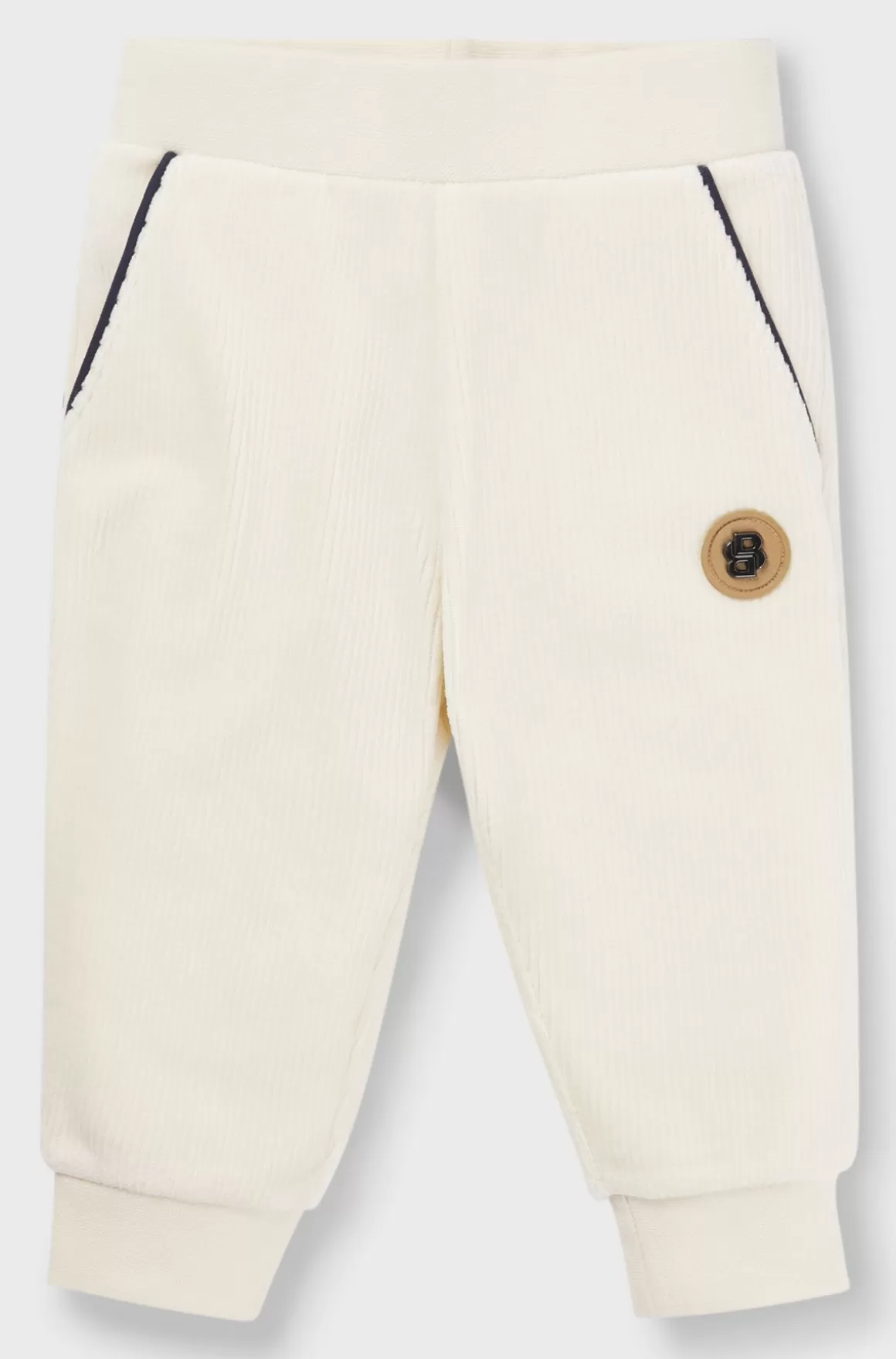 Børn HUGO BOSS Tracksuit-bukser Til Børn I Bomuldsblanding Med Dobbelt B-monogrammer