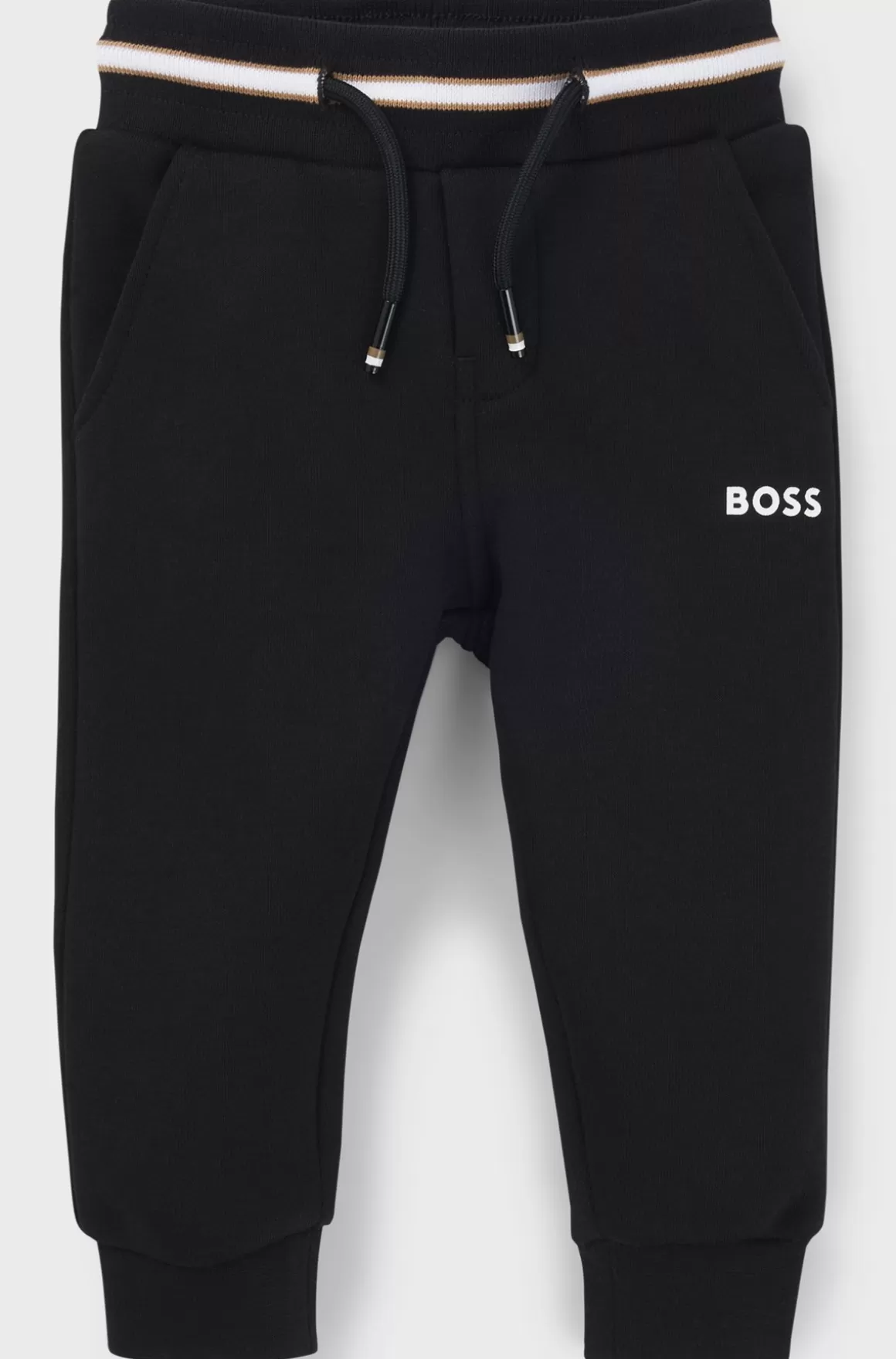Børn HUGO BOSS Tracksuit-bukser Til Børn I En Bomuldsblanding Med Logoprint