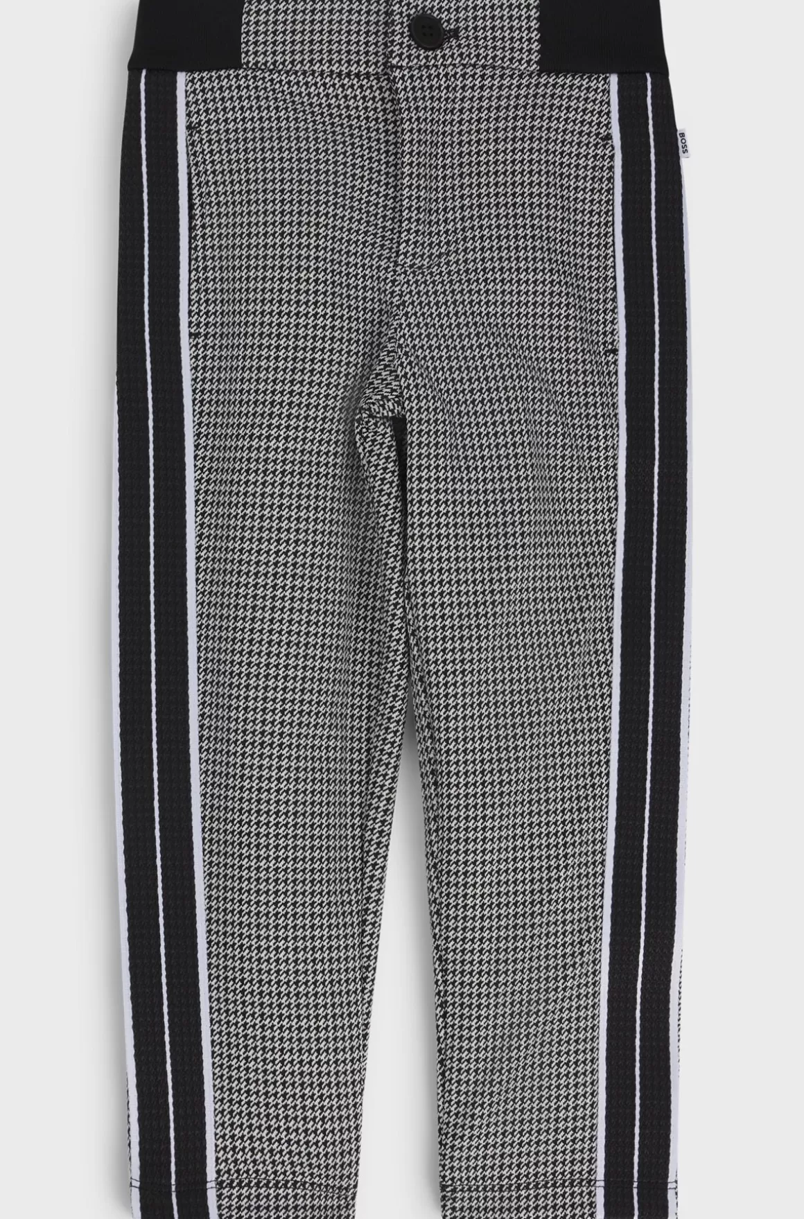 Børn HUGO BOSS Tracksuit-bukser Til Børn Med Regular Fit Og Hanefjedstern