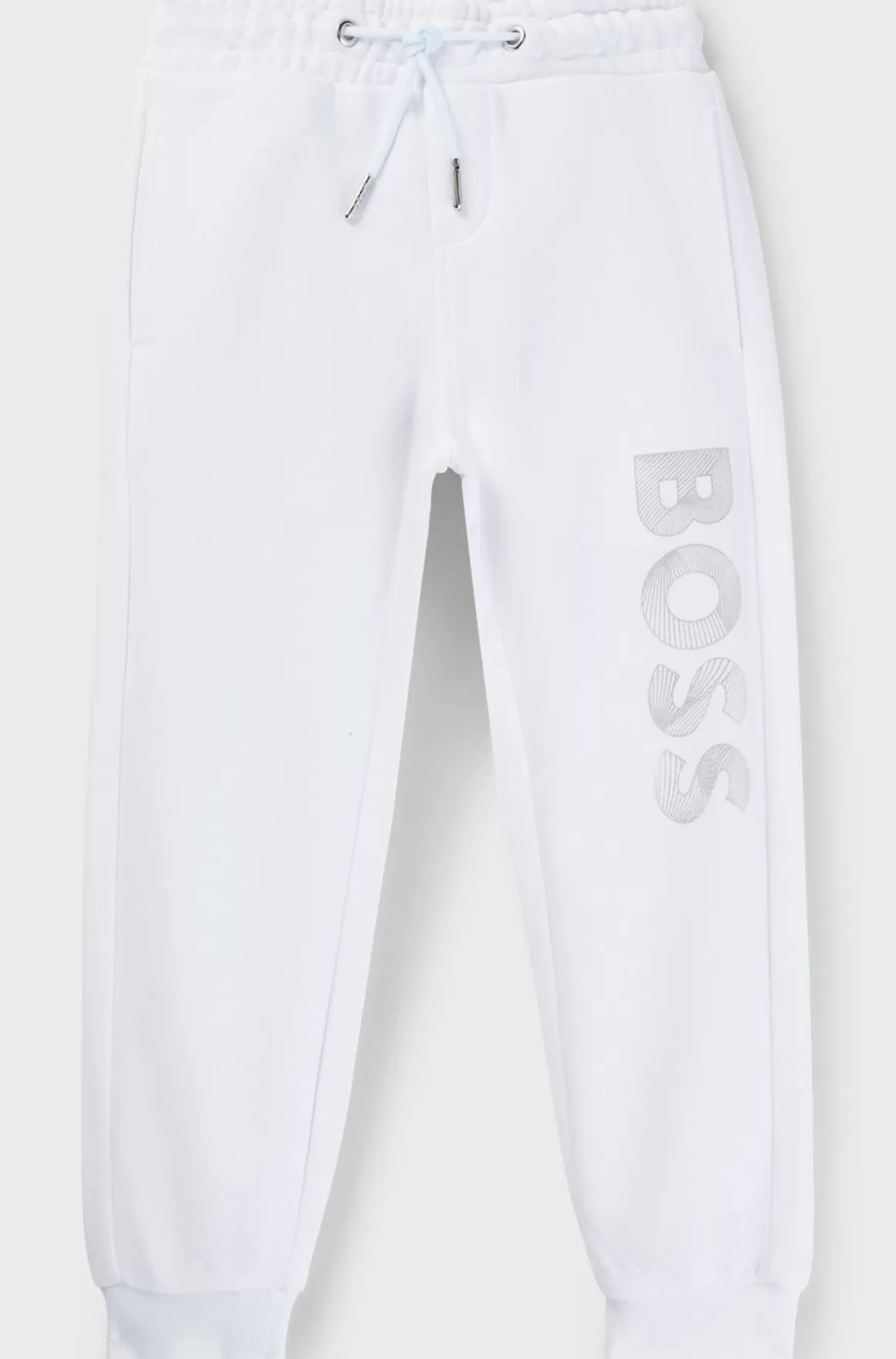 Børn HUGO BOSS Tracksuit-bukser Til Børn Med Stram Kant Og Logoprint