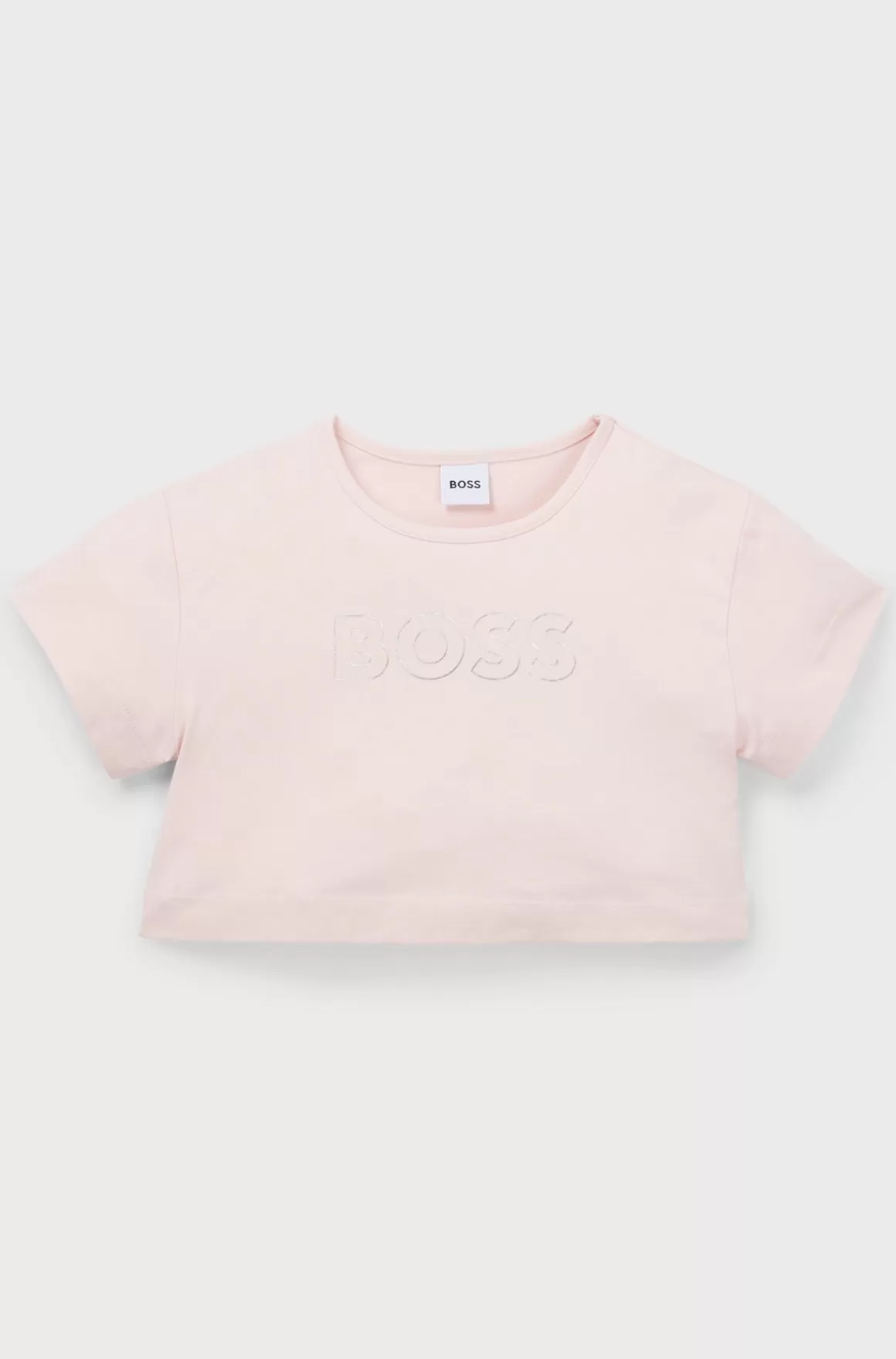 Børn HUGO BOSS T-shirt Med Oversize Fit Til Børn I Bomuld Med Stræk Og Logografik