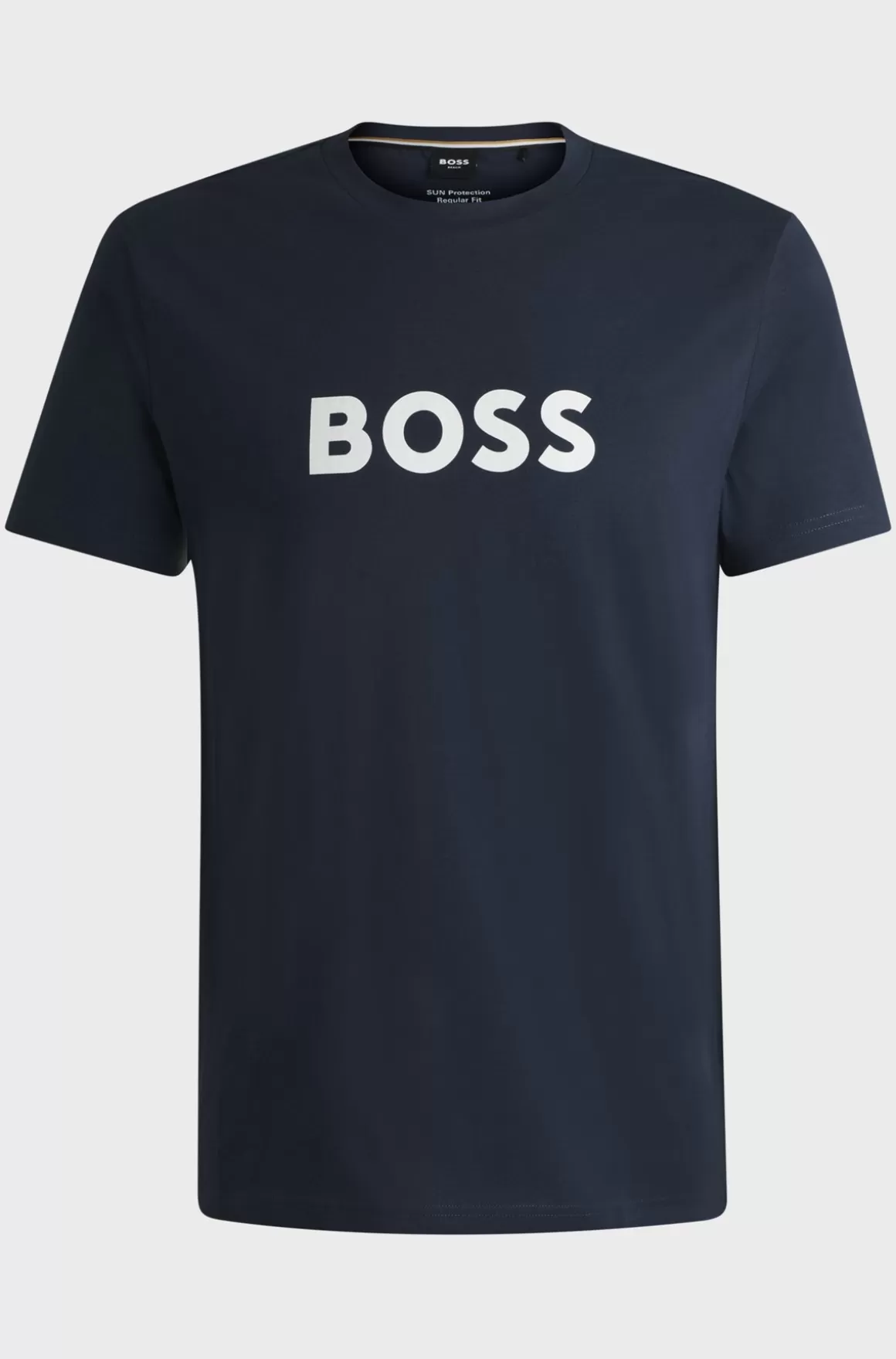 HUGO BOSS T-shirt Med Regular Fit I Bomuldsjersey Med UV-beskyttelse På Faktor 50+