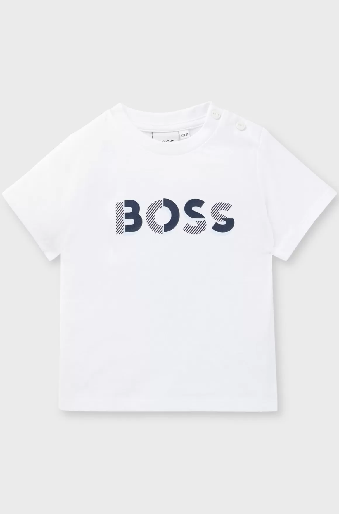 Børn HUGO BOSS T-shirt Til Babyer I Bomuldsjersey Med Logoprint