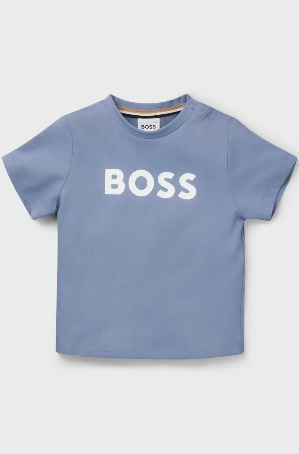Børn HUGO BOSS T-shirt Til Børn Af Bomuld Med Logoprint