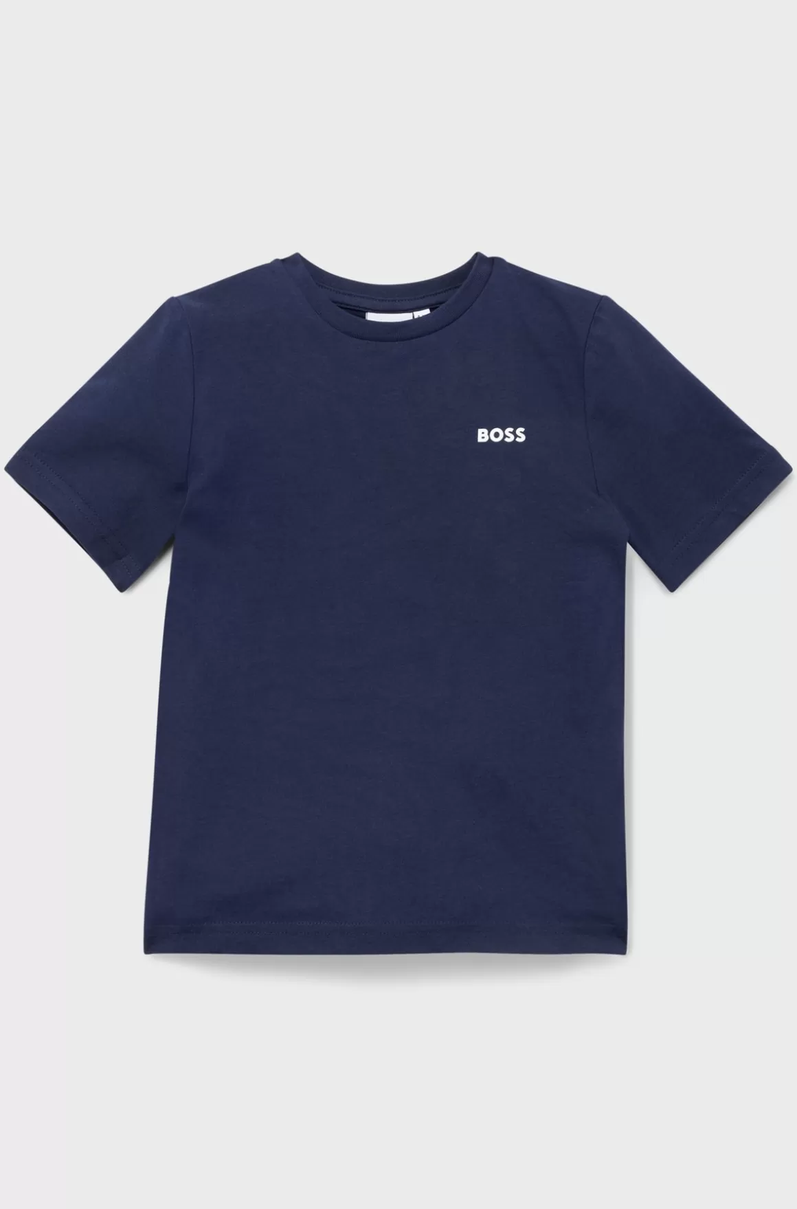 Børn HUGO BOSS T-shirt Til Børn Med Regular Fit I Bomuld Med Logoprint