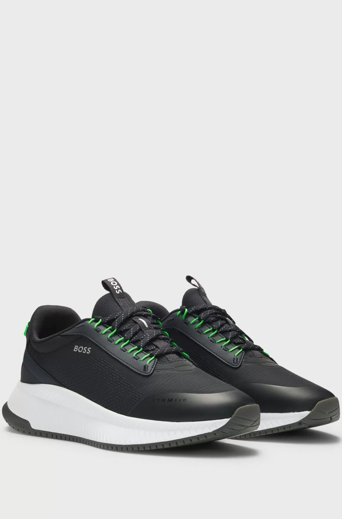 HUGO BOSS TTNM EVO-sneakers Med Rillet Sål