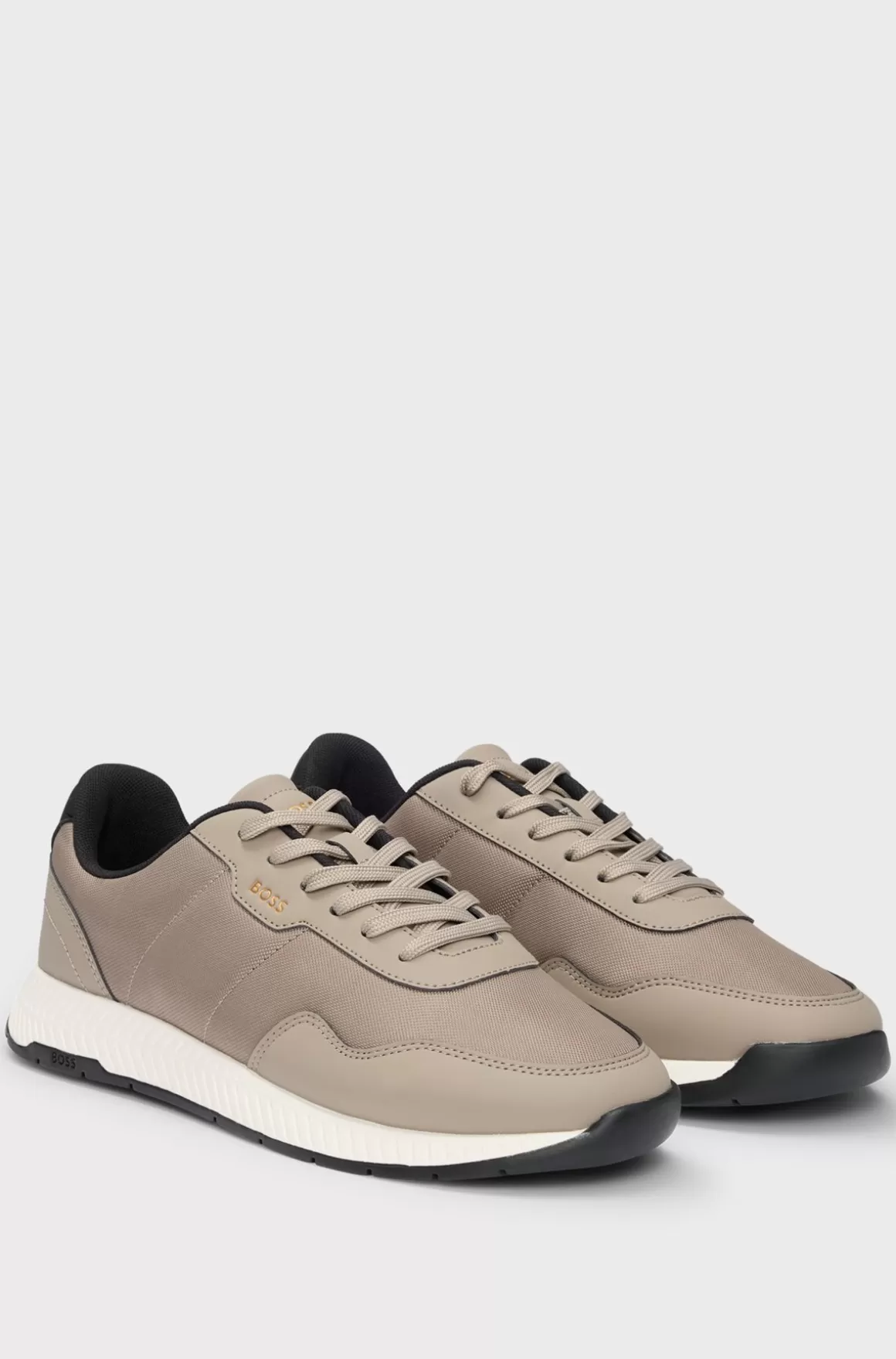 HUGO BOSS TTNM EVO-sneakers Med Rillet Sål