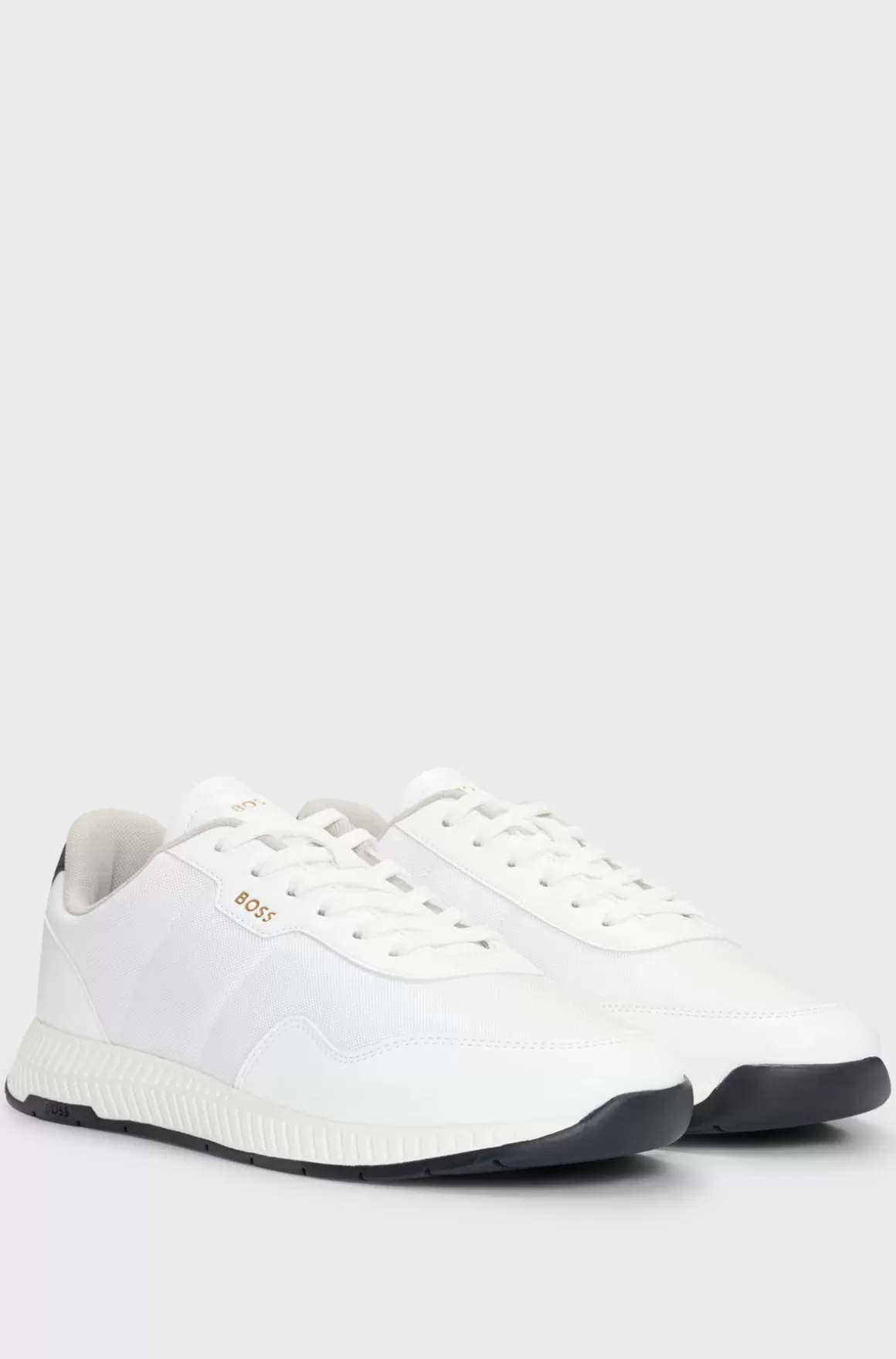 HUGO BOSS TTNM EVO-sneakers Med Rillet Sål