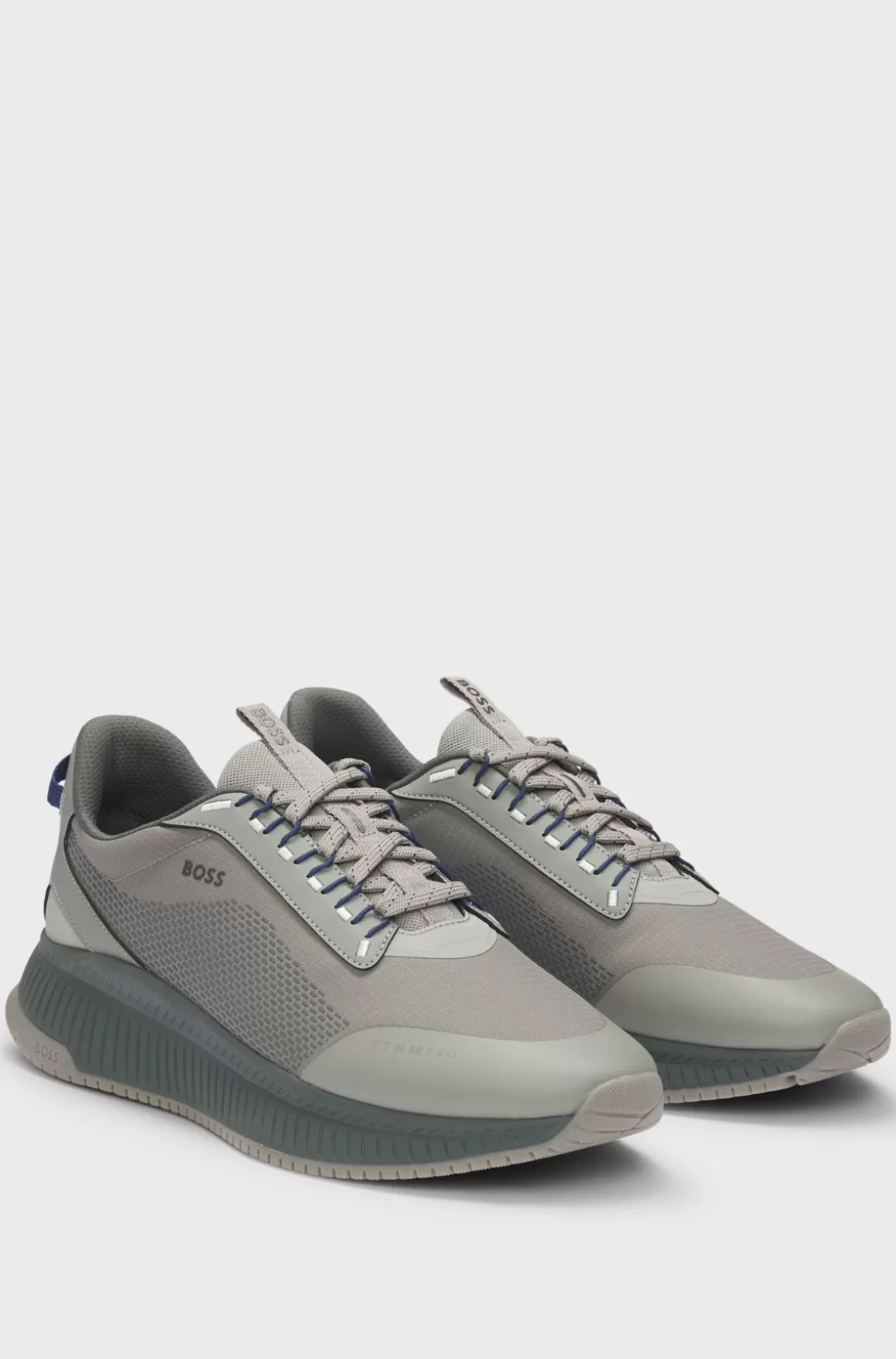 HUGO BOSS TTNM EVO-sneakers Med Rillet Sål