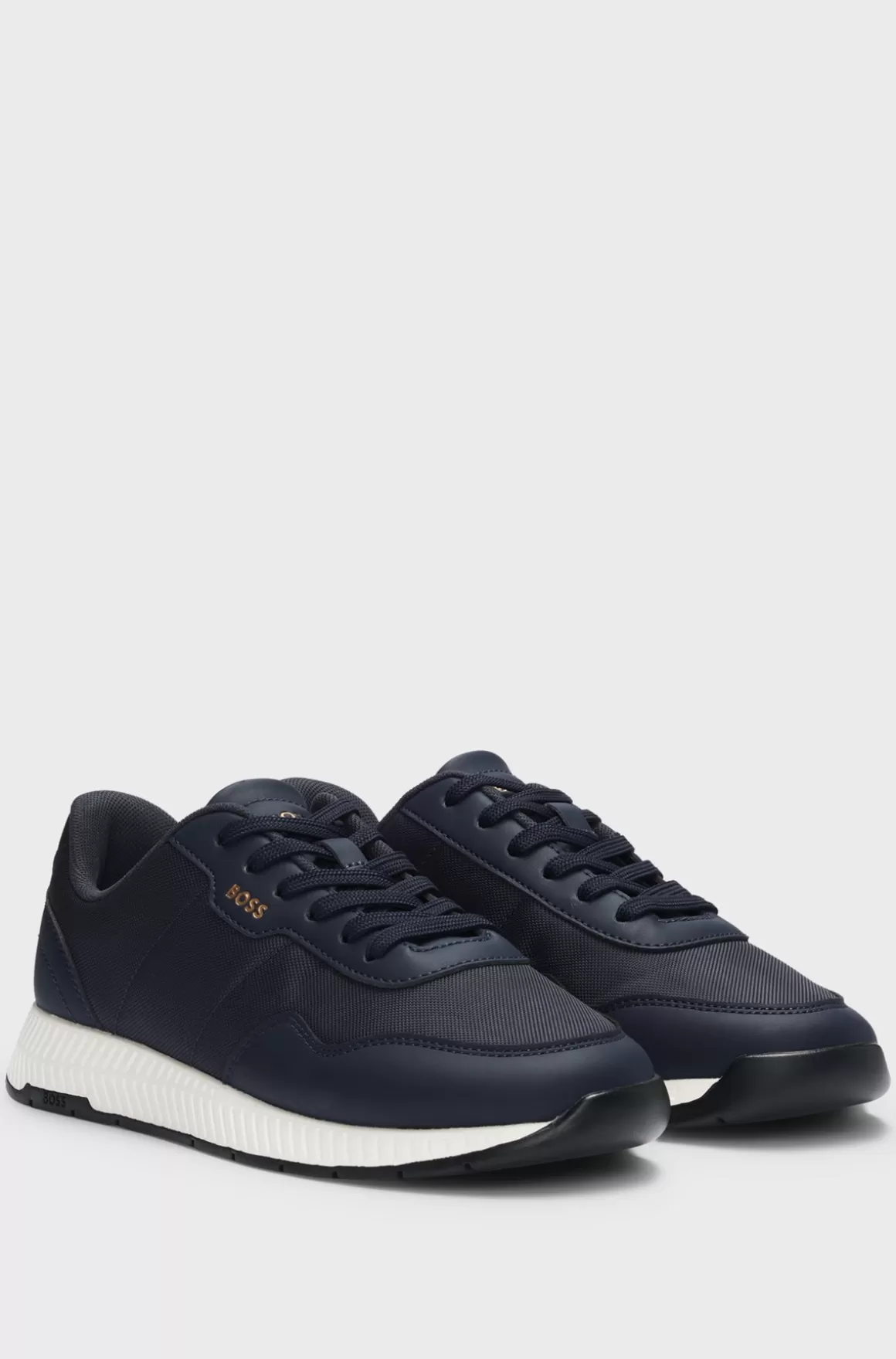 HUGO BOSS TTNM EVO-sneakers Med Rillet Sål
