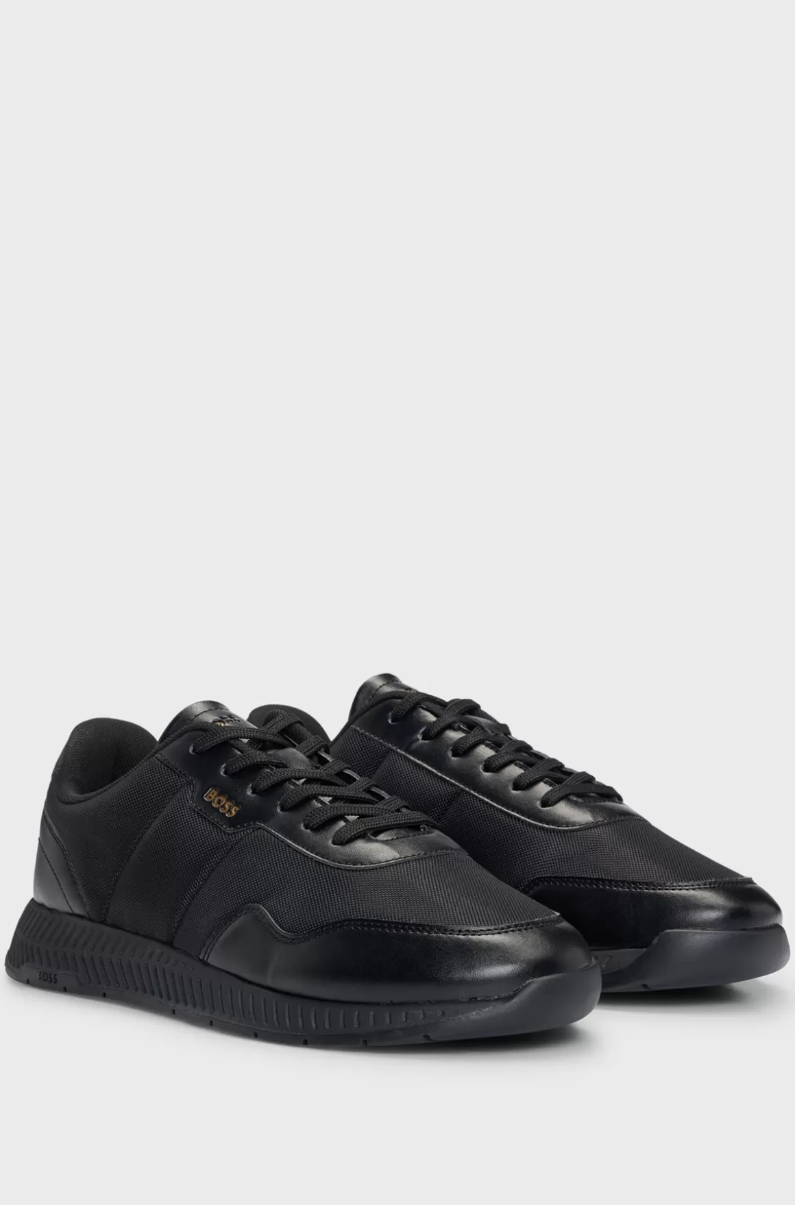 HUGO BOSS TTNM EVO-sneakers Med Rillet Sål