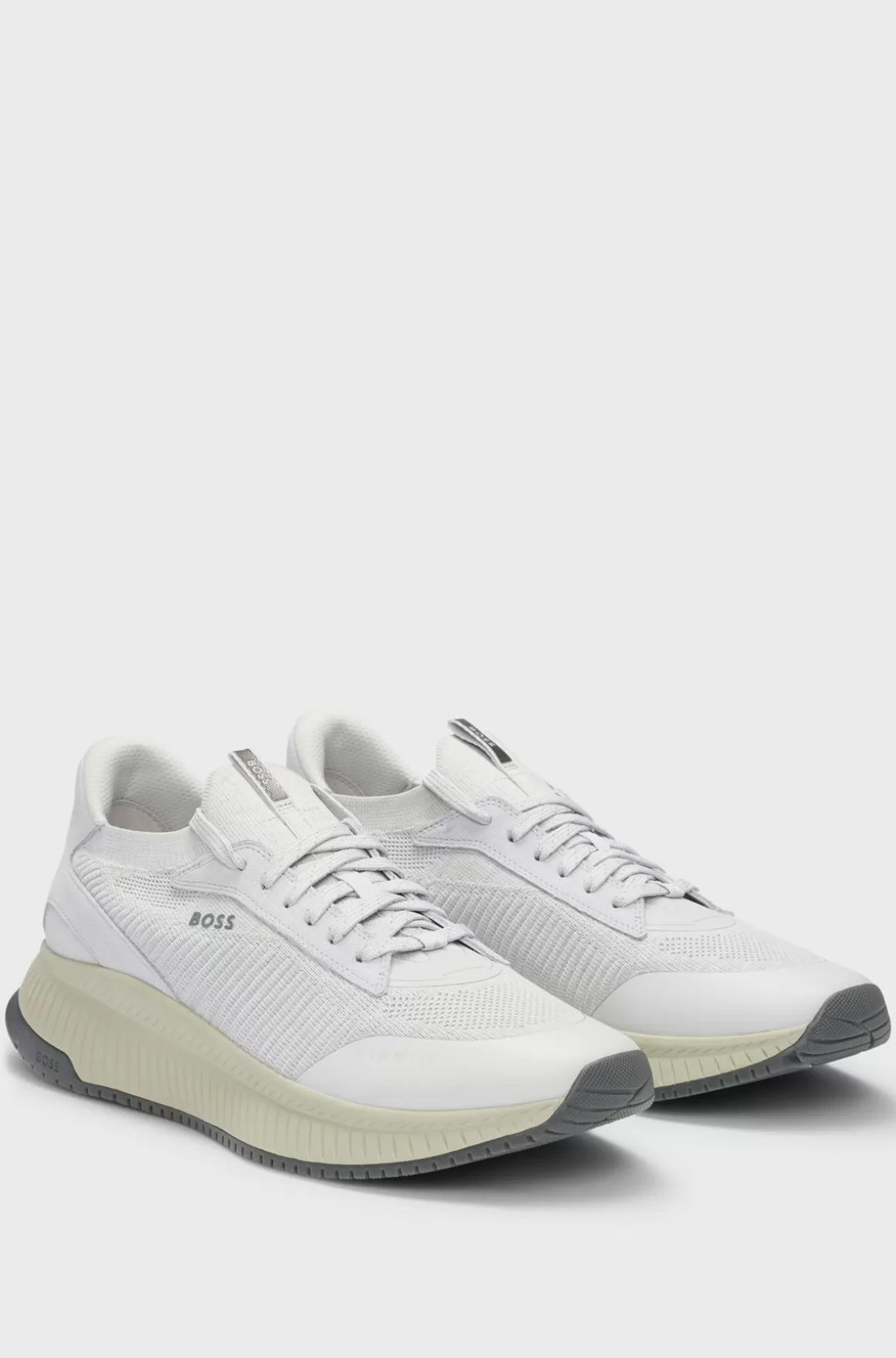 HUGO BOSS TTNM EVO-sneakers Med Strikket Overdel