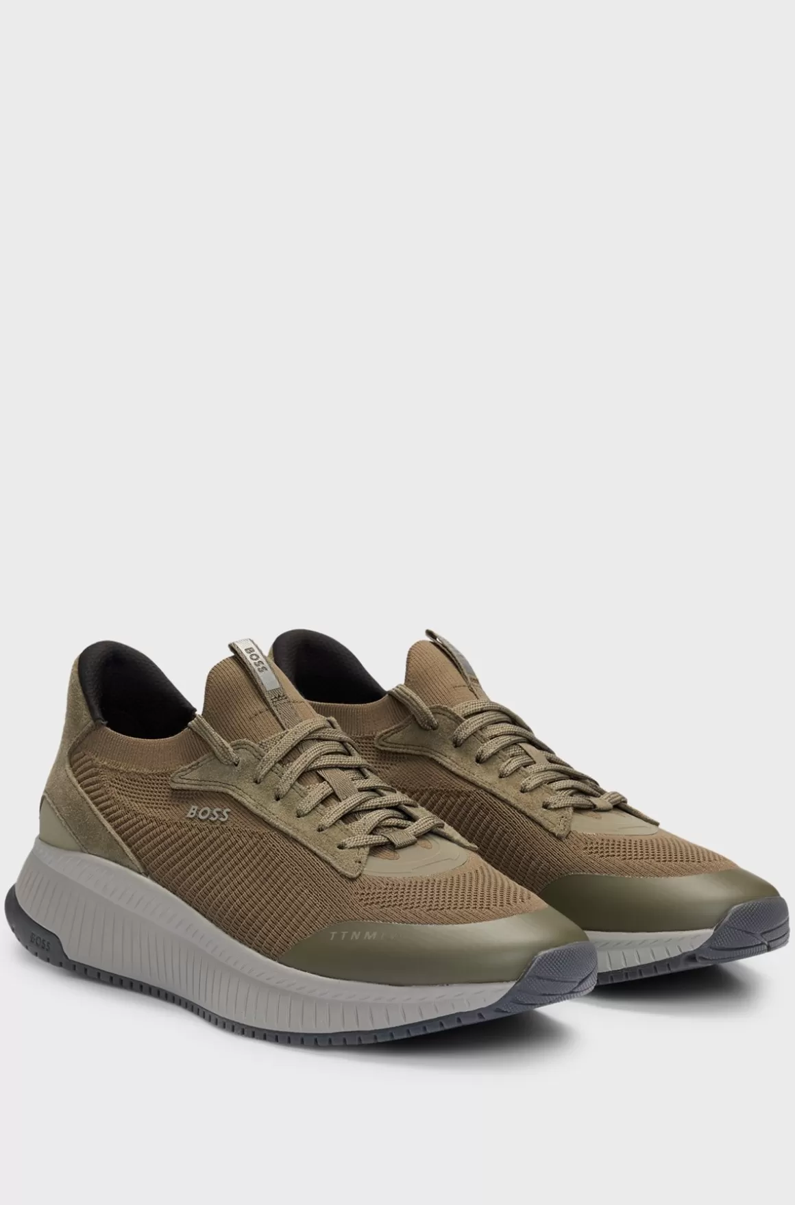 HUGO BOSS TTNM EVO-sneakers Med Strikket Overdel