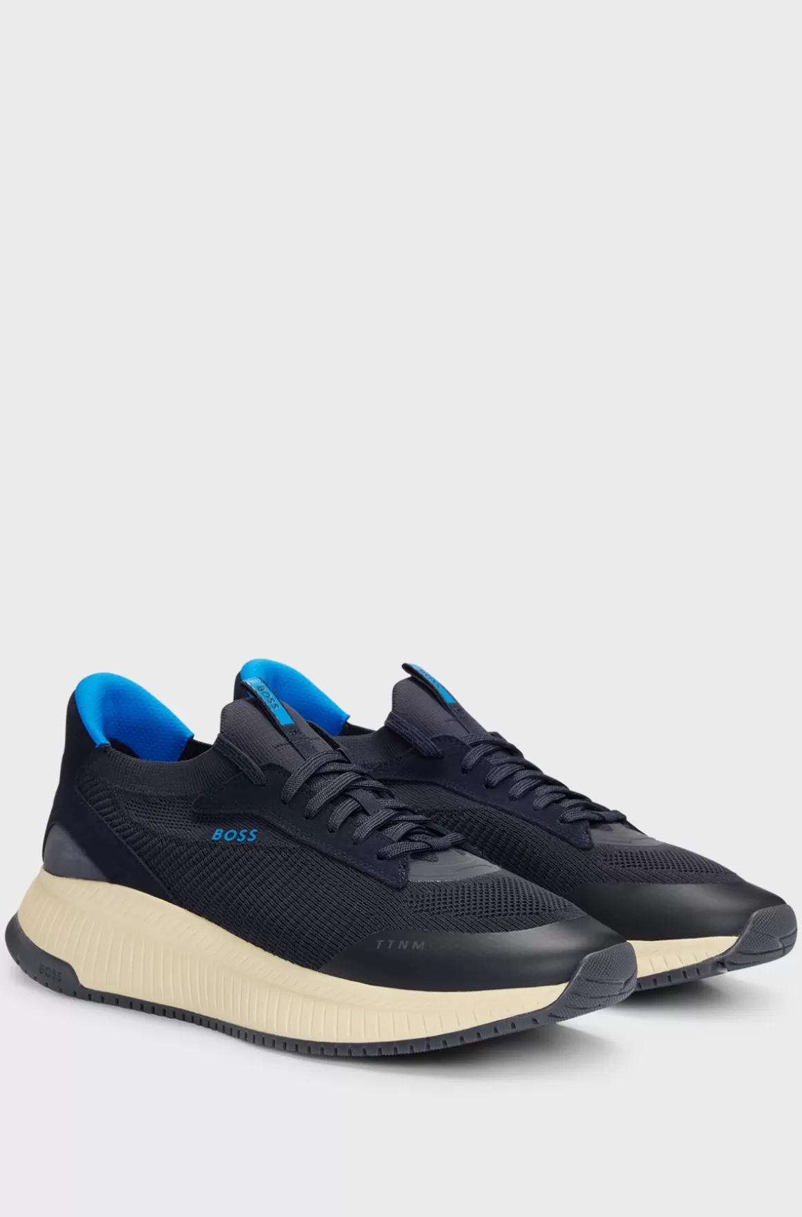 HUGO BOSS TTNM EVO-sneakers Med Strikket Overdel