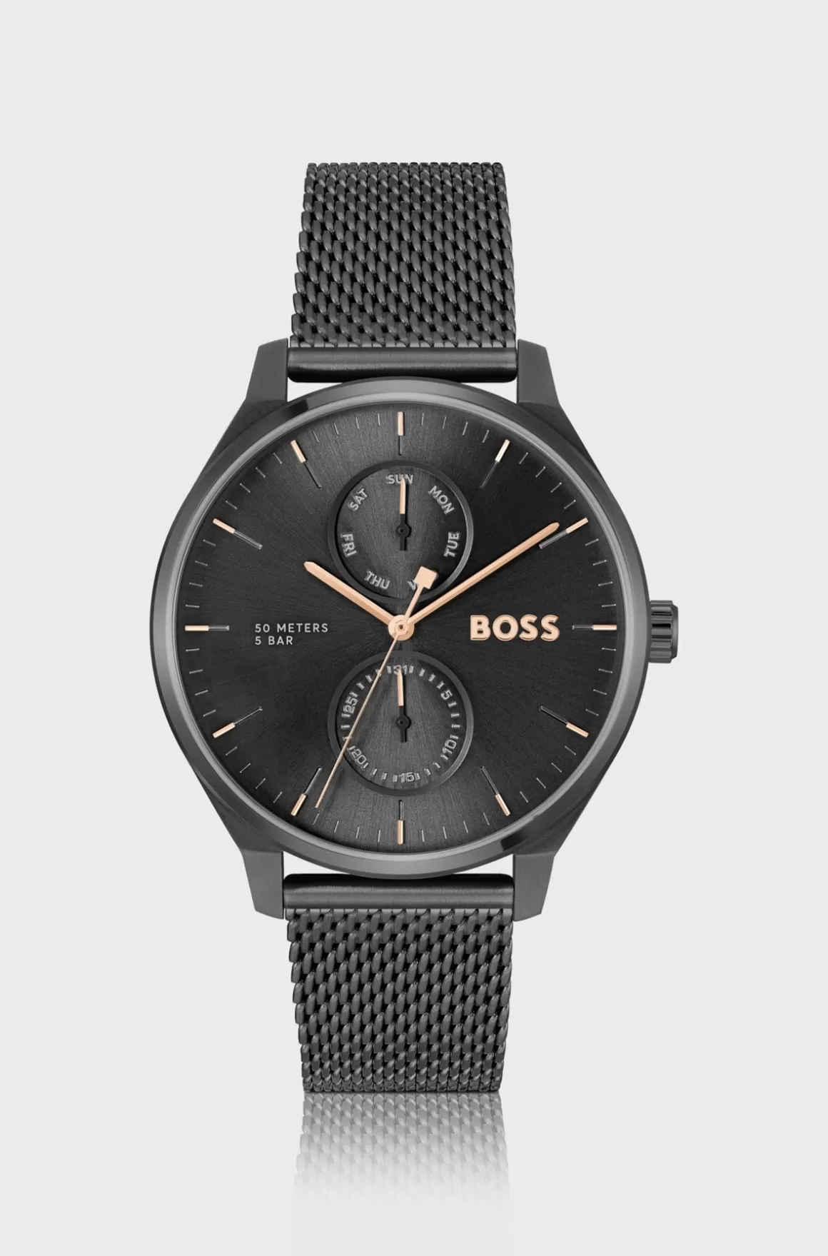 HUGO BOSS Ur Med Meshrem Og Urskive