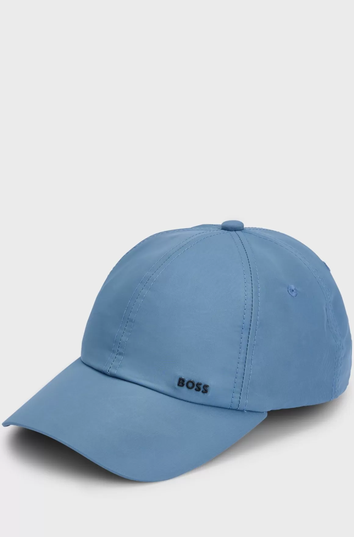 HUGO BOSS Vandskyende Kasket Med Seks Paneler Og Metallogo