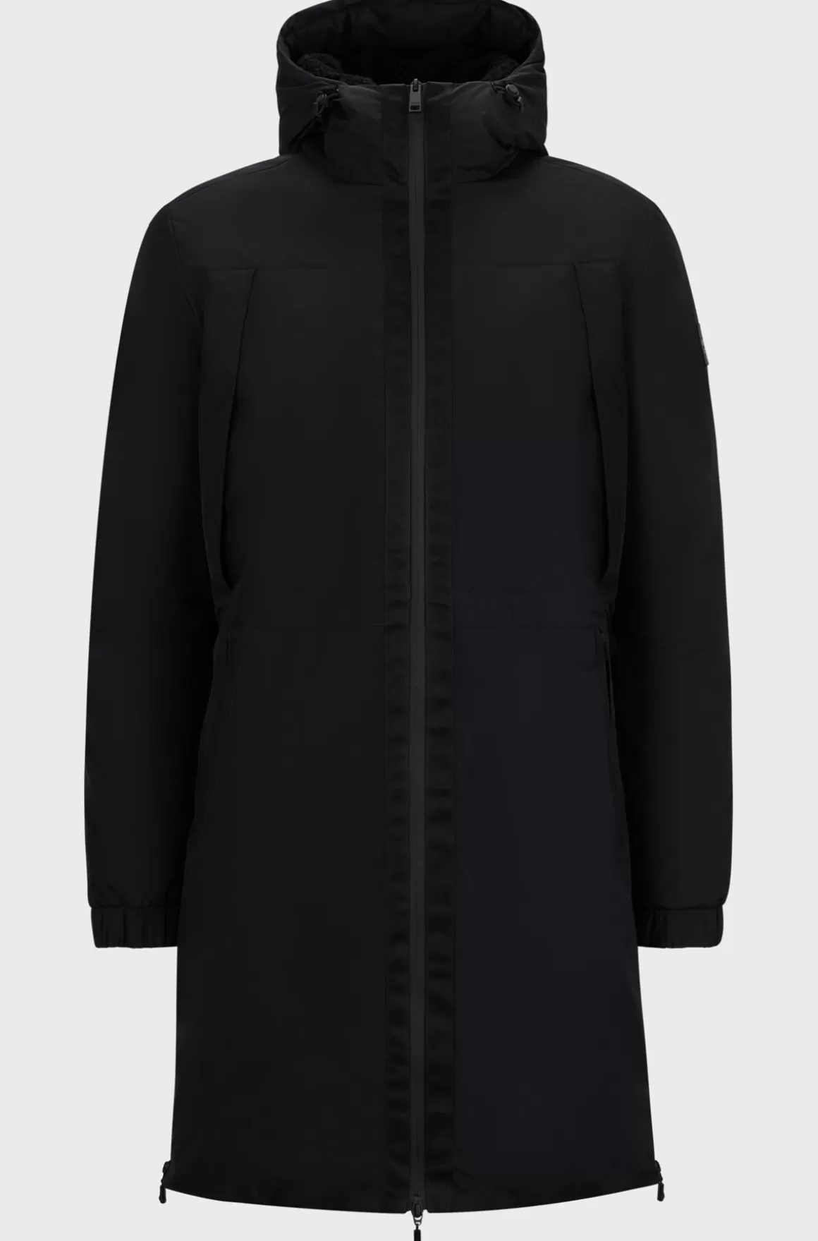 HUGO BOSS Vandtæt Parka Til Hestesport Med Logobånd